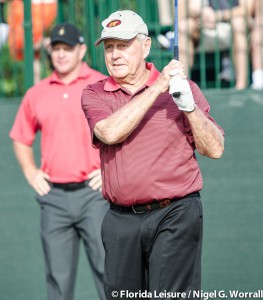 Jack Nicklaus at 2013 PNC Father Son Challenge (Photographer: Nigel Worrall)