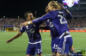 Orlando City Soccer 3 Sporting Kansas City 1, Orlando Citrus Bowl, Orlando, Florida - 13 September 2015  (Photographer: Nigel G. Worrall)