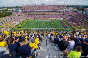 Buffalo Wild Wings Citrus Bowl - Michigan vs Florida, Orlando Citrus Bowl, Orlando, Florida - 1 January 2016 (Photographer: Nigel G Worrall)