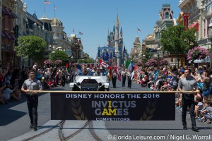 Invictus Games Parade at Magic Kingdom Walt Disney World, Florida - 6th May 2016 (Photographer: Nigel G Worrall)