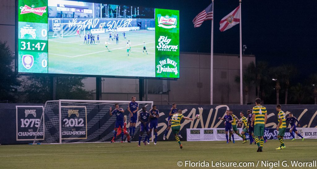 Tampa Bay Rowdies 1 Orlando City B 0, Al Lang Stadium, St. Petersburg, Florida - 25th March 2017 (Photographer: Nigel G Worrall)