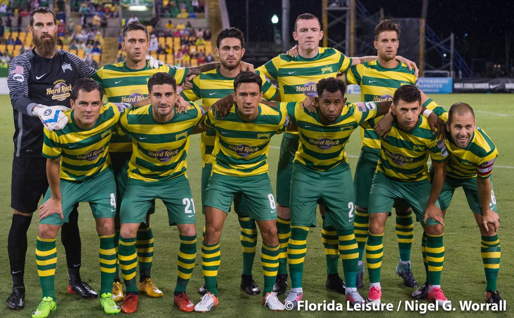 Tampa Bay Rowdies 1 New York Red Bulls II 2 - Al Lang Stadium, St. Petersburg - 28th October 2017 (Photographer: Nigel G Worrall)